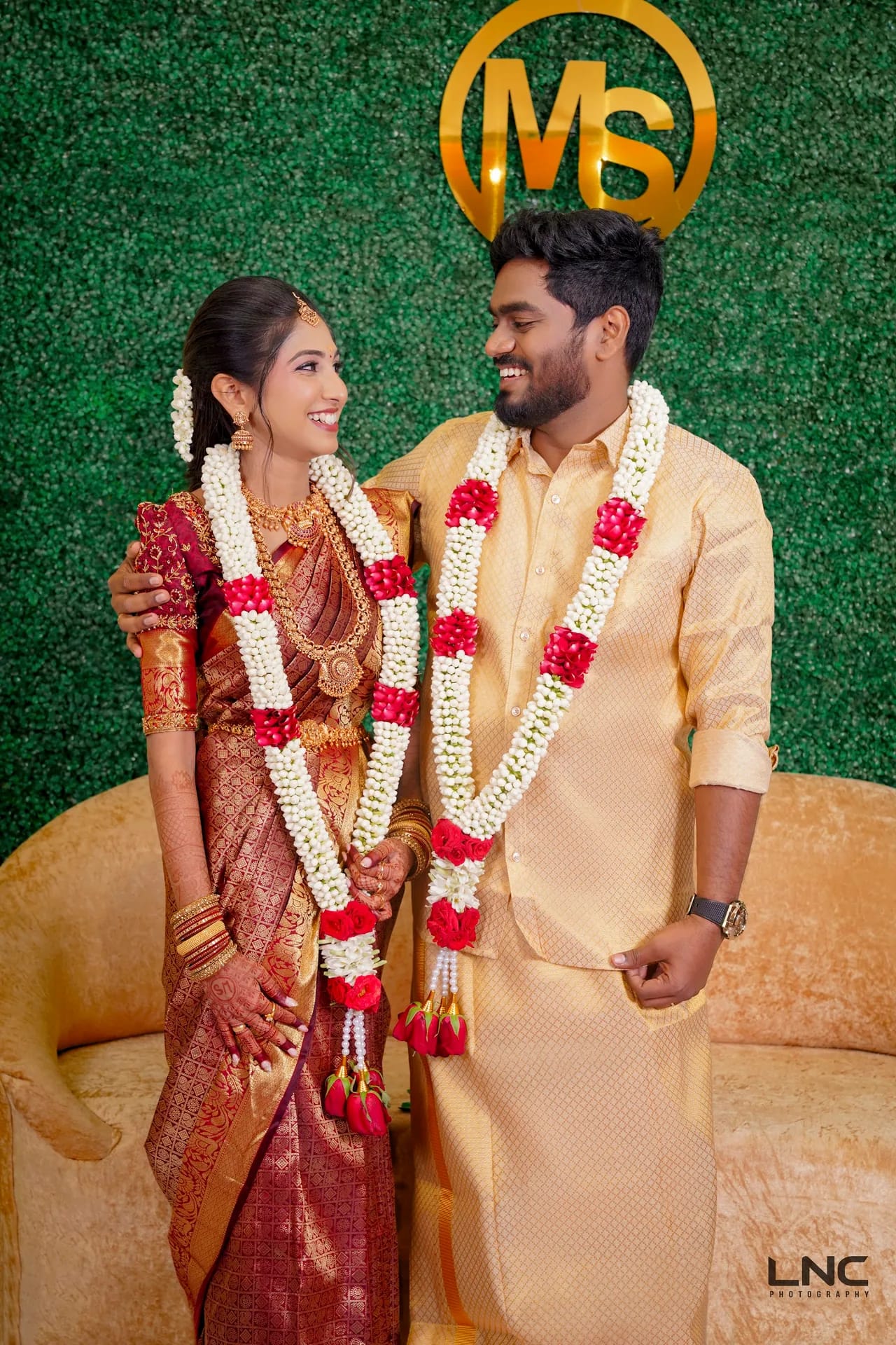 Engagement in Chennai by LNC Photography